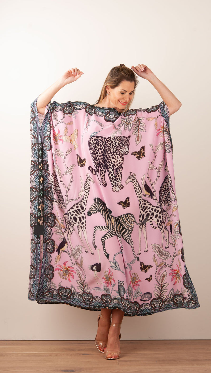 Kleid / Kaftan Rosa | Multicolor