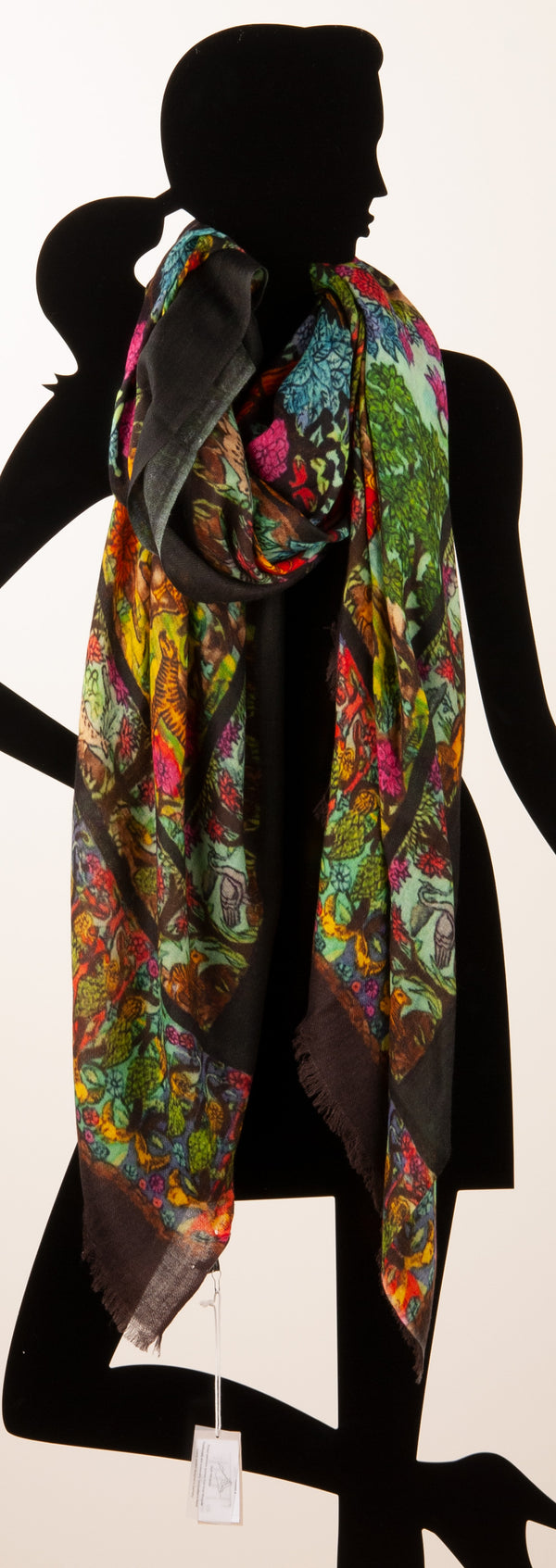 Schal Braun | Multicolor