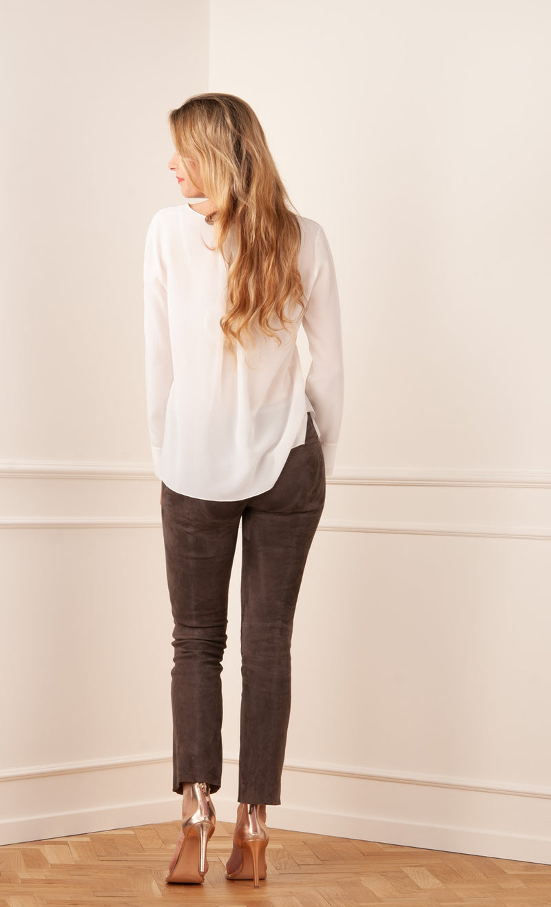 Lederhose Taupe - myElisa GmbH