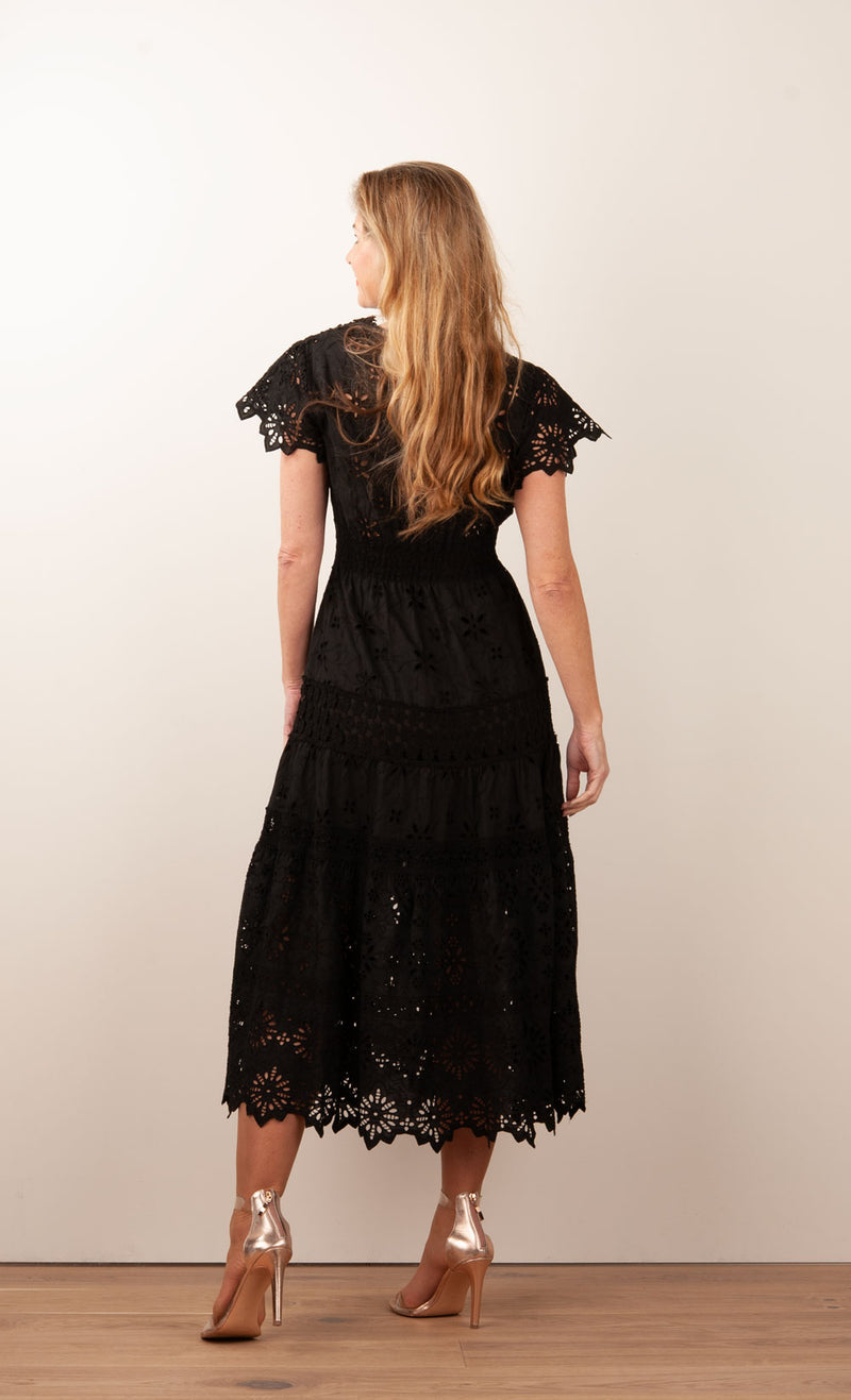Kleid „Cristallo“ Schwarz