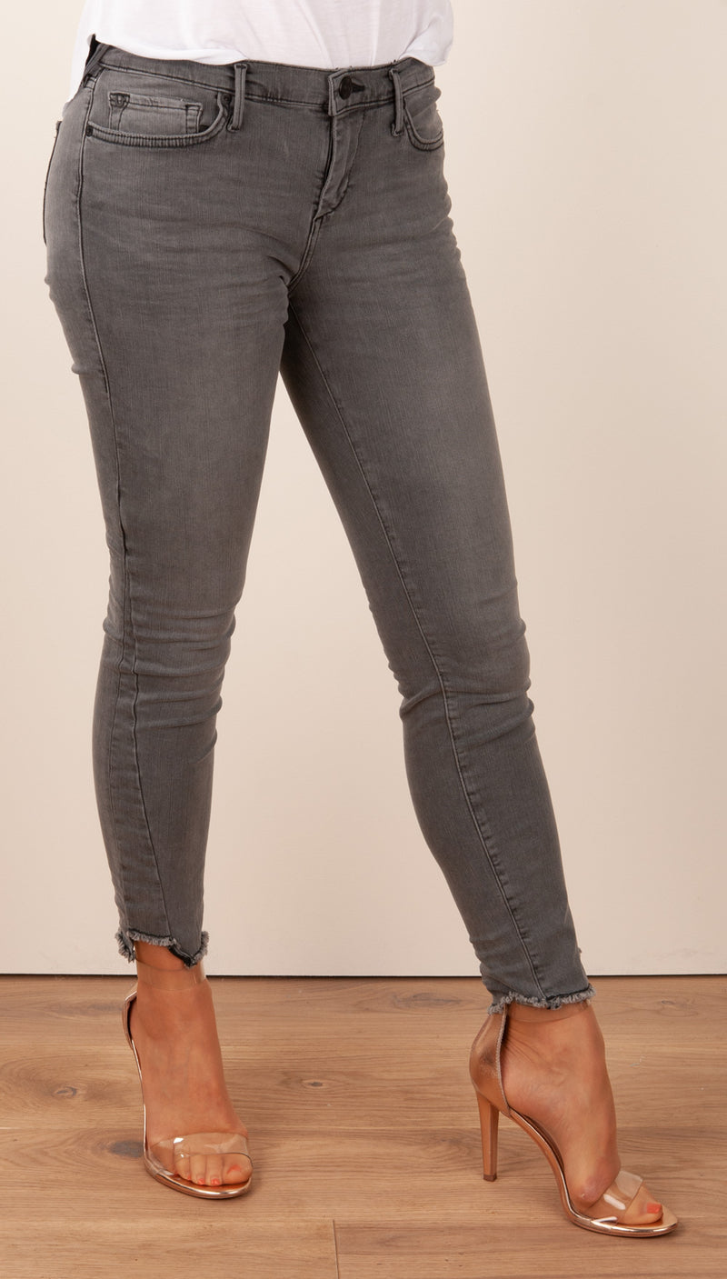 Jeans „Halle Skinny“ Anthrazit