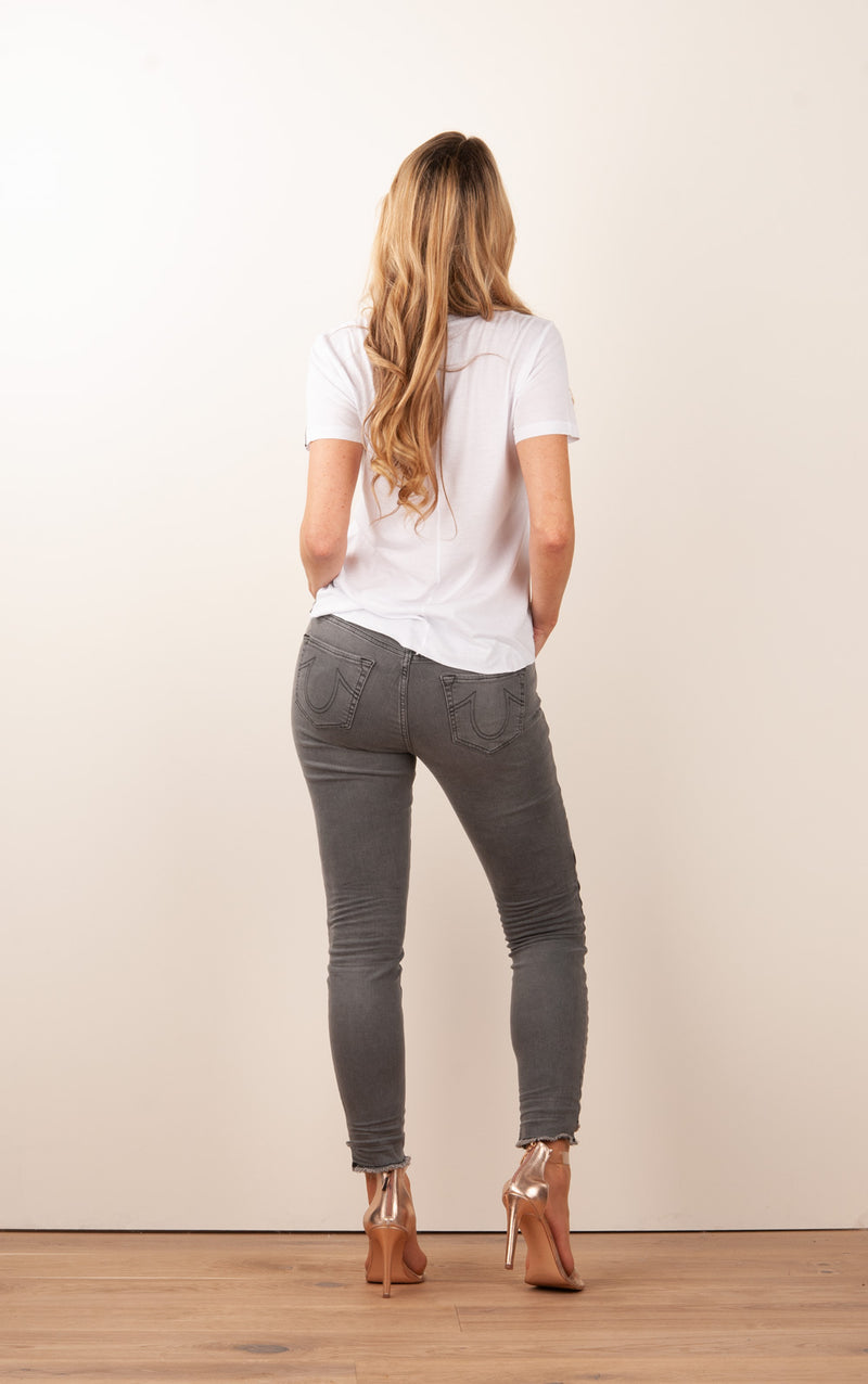 Jeans „Halle Skinny“ Anthrazit
