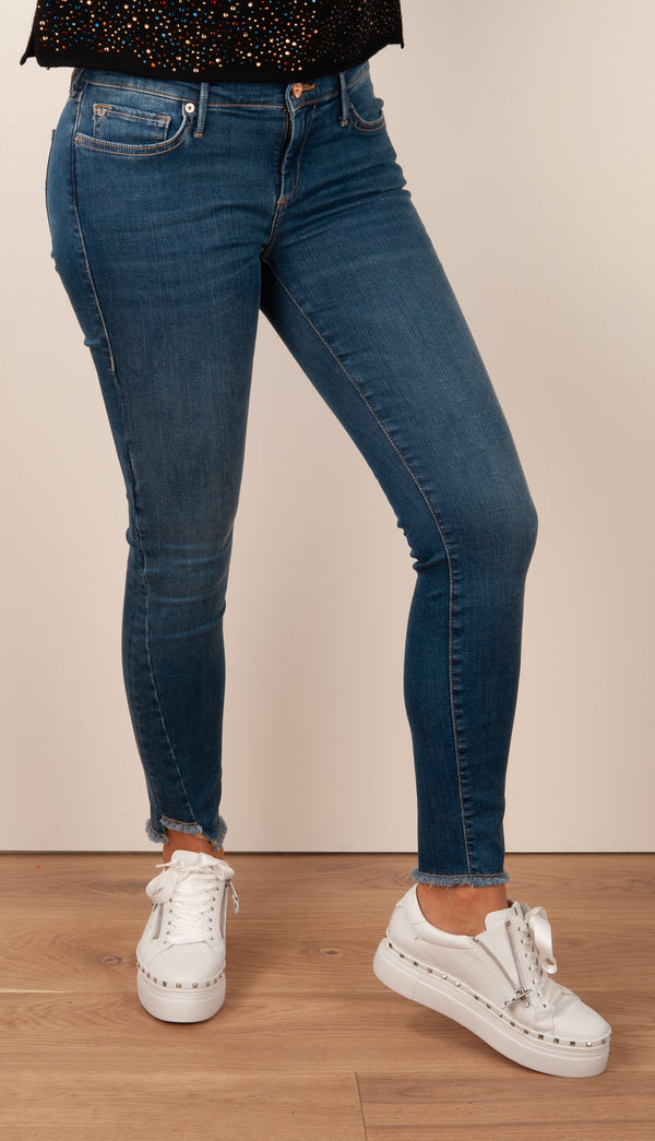Jeans „Halle Super Skinny“ Blau