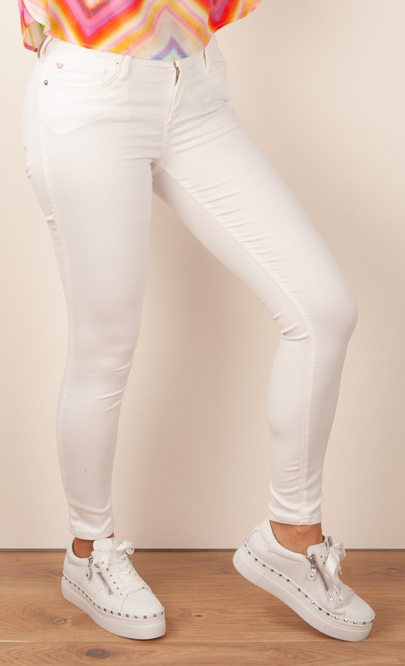 Jeans „Halle Skinny“ Weiß