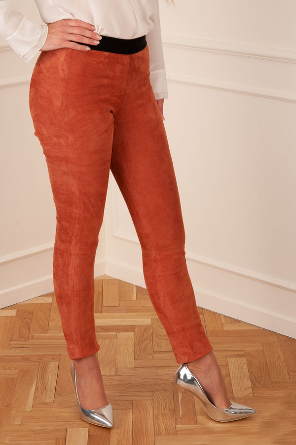 Lederleggings Orange - myElisa GmbH